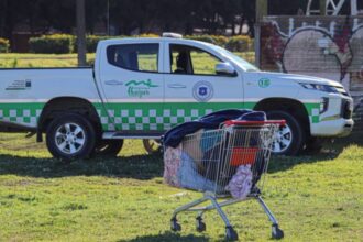 Hallan cadáver en carro de supermercado en Hualpén: décimo homicidio del mes