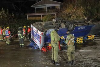 Fatal accidente deja un muerto y varios heridos en Concepción, Biobío