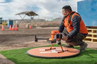 Innovadora tecnología SierraDrone revoluciona el inventario en Sierra Gorda SCM