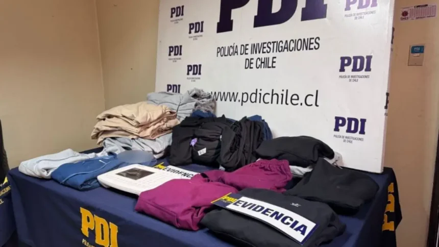 Desarticulan centro clandestino de ropa falsificada con $231 millones incautados