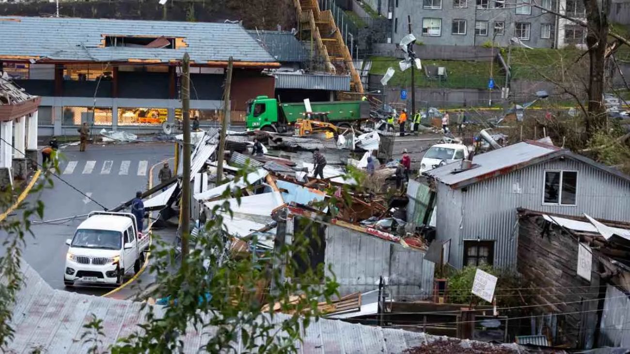 Reconstrucción tras tornado en Puerto Varas: avances y apoyos clave Reconstrucción tras tornado en Puerto Varas: avances y apoyos clave