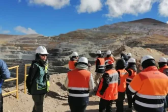 Visita técnica al proyecto Extensión Vida Útil Faenas La Coipa y Purén en Chile