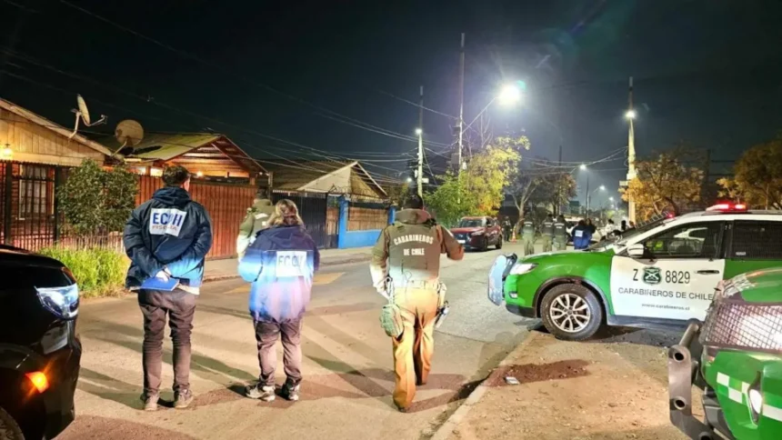 Balacera en Pedro Aguirre Cerda: Un hombre asesinado y otro herido grave