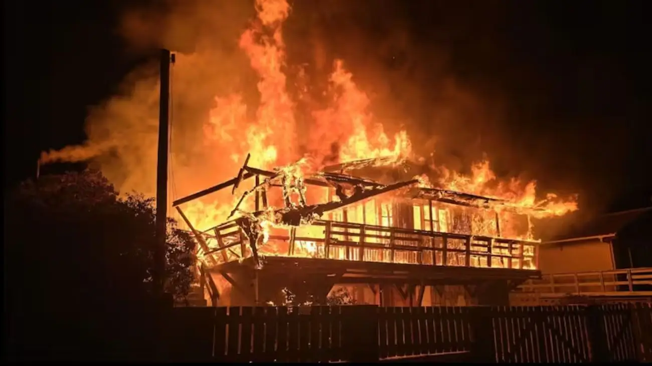 Tragedia en El Tabo: Hombre y su hija fallecen en incendio