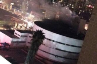 Incendio en el centro comercial Caracol de Ñuñoa: diez compañías trabajan en el control