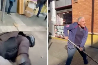 Violenta agresión a personal de seguridad en Barrio Meiggs por comerciantes ilegales