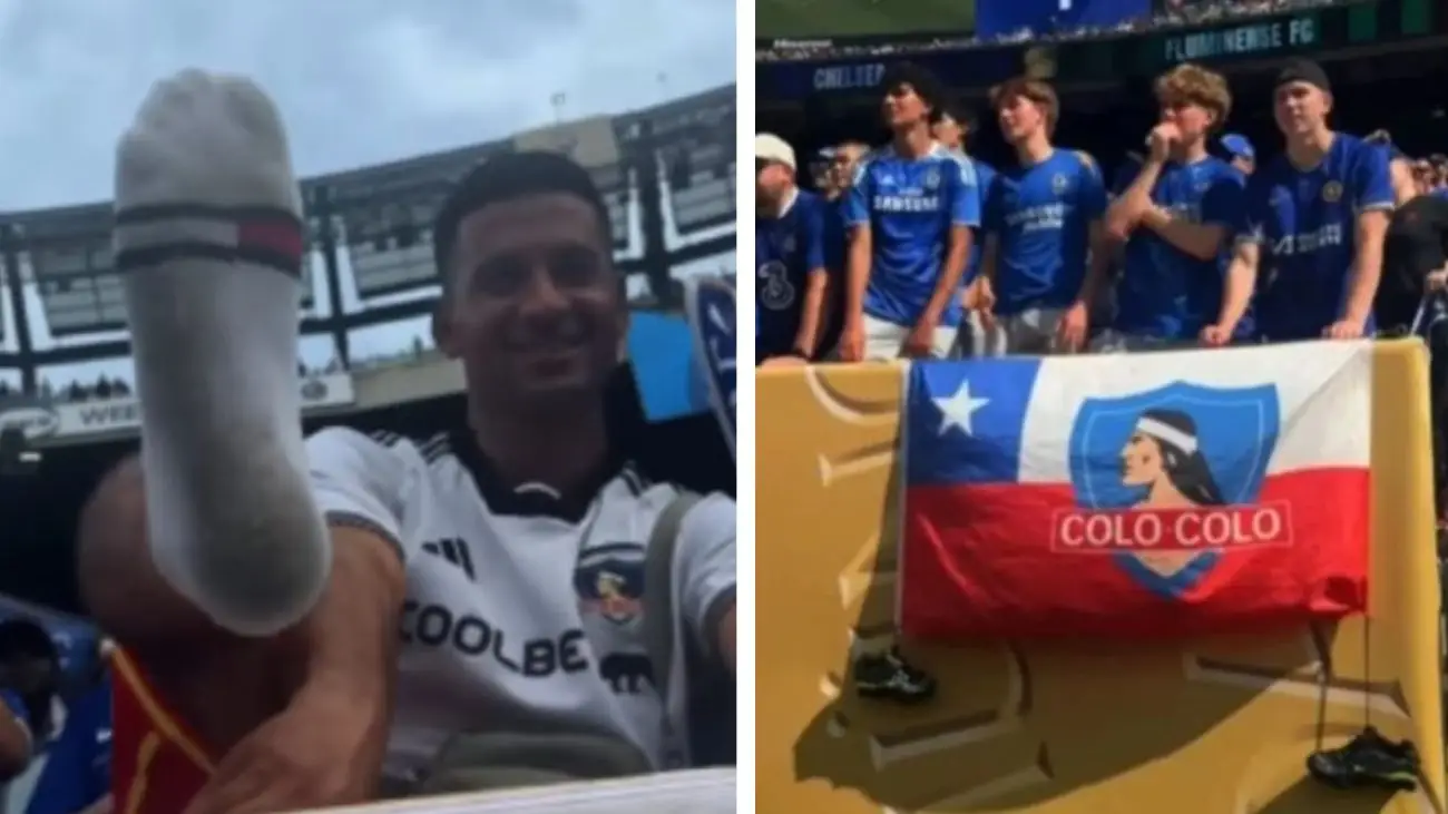 El emocionante gesto de un hincha de Colo Colo en el Mundial de Clubes 2025 El emocionante gesto de un hincha de Colo Colo en el Mundial de Clubes 2025