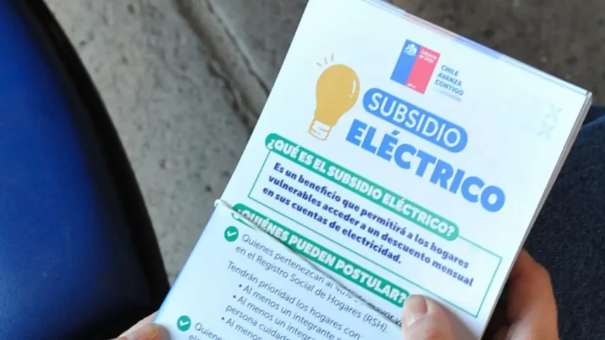 Gobierno evalúa ampliar Subsidio Eléctrico para familias vulnerables en Chile