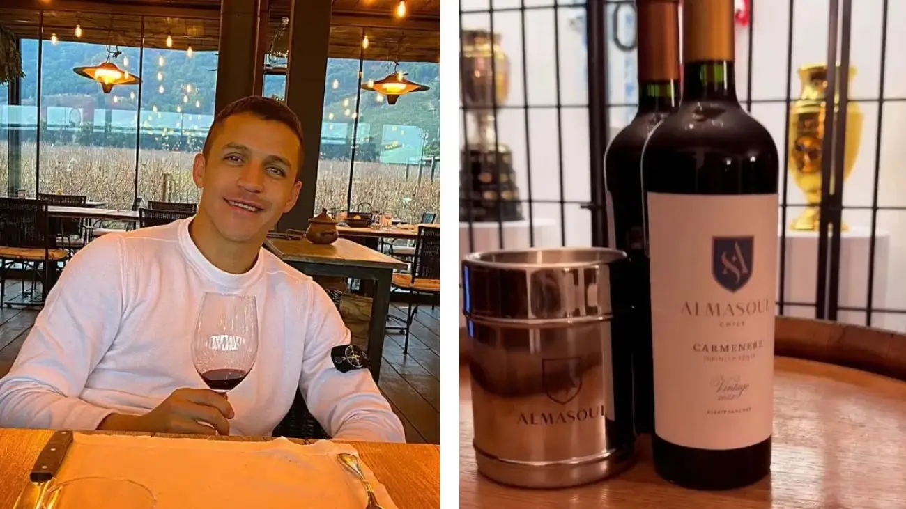 Alexis Sánchez lanza vinos de alta gama con Alma Soul Alexis Sánchez lanza vinos de alta gama con Alma Soul