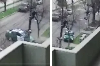 Accidente de patrulla policial en Estación Central: Conductor trasladado en helicóptero