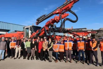 Atacama Kozan Potencia sus Operaciones con Nuevo Jumbo de Perforación Sandvik DD321