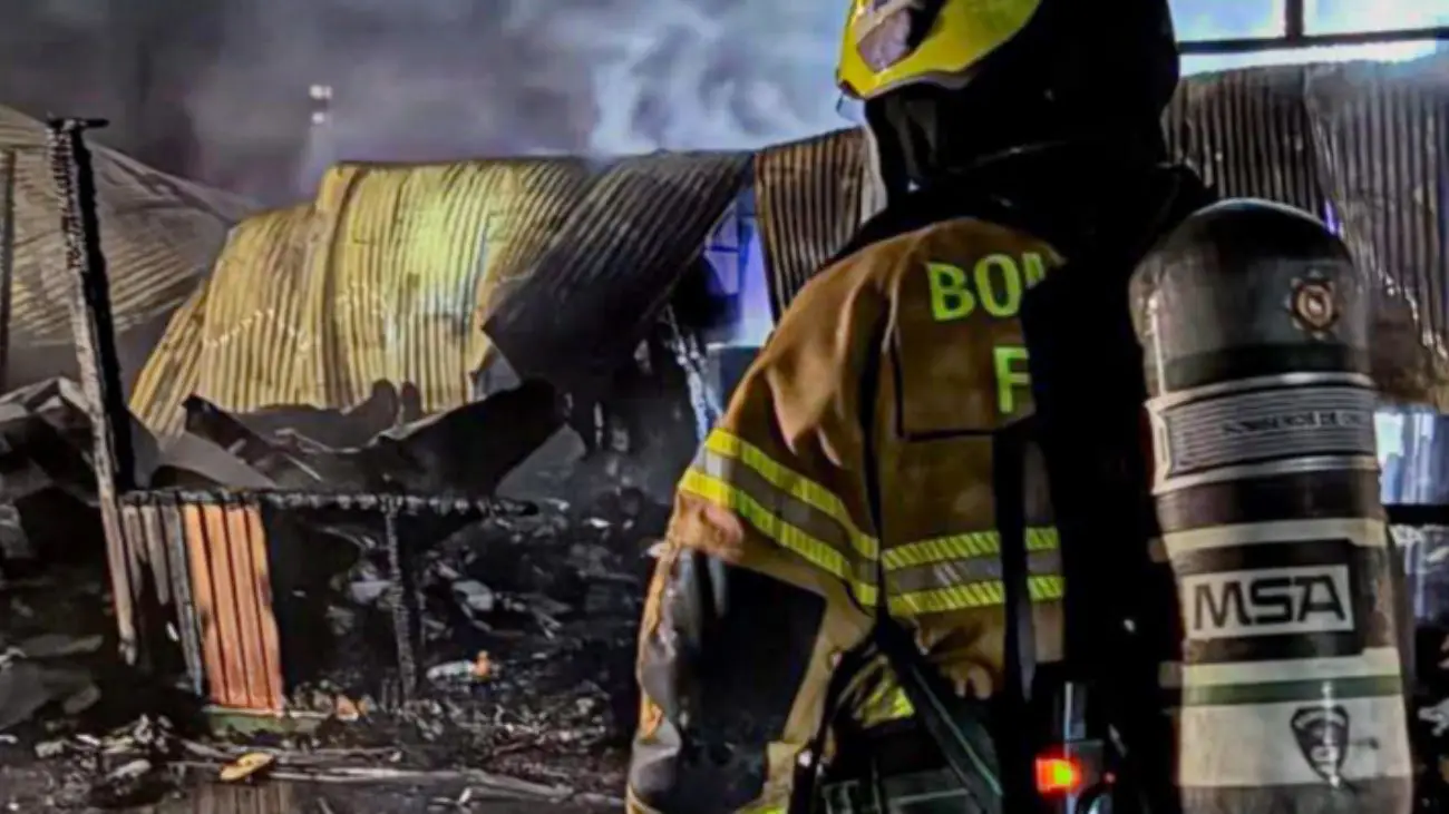 Trágico incendio en Santa Juana deja una persona fallecida Trágico incendio en Santa Juana deja una persona fallecida