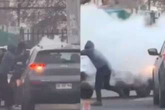 Intentan robar a mujer con extintor en Maipú: resistencia impacta