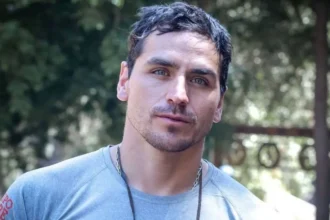 La osada foto de Pangal Andrade y sus amigos en termas