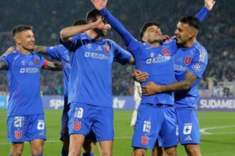 Universidad de Chile arrasa a Guaraní: 5-0 en playoffs de Sudamericana