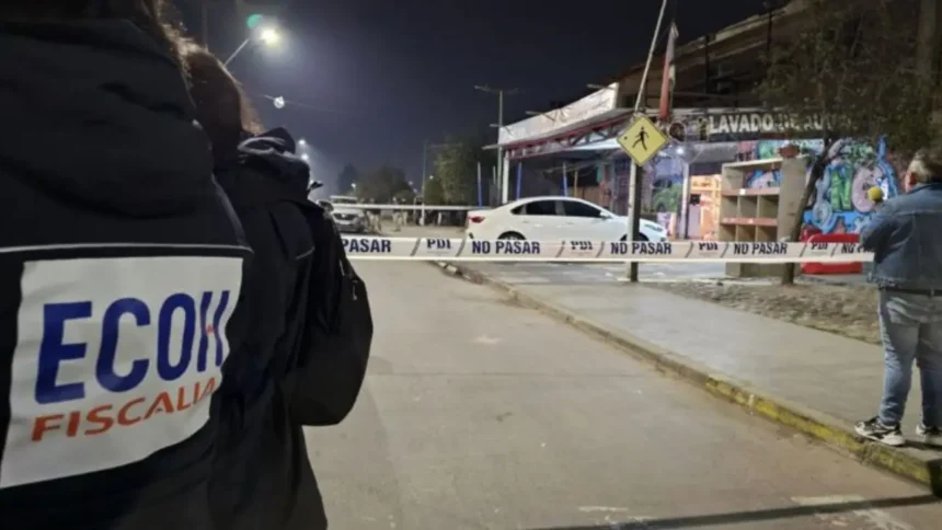 Balacera en Lo Espejo: un muerto y un herido en lavadero de autos