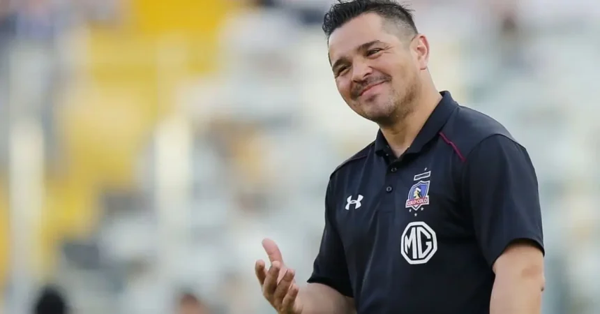 Colo Colo confirma los partidos que dirigirá Héctor Tapia tras la salida de Jorge Almirón