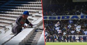 UC denuncia destrozos tras inauguración del Claro Arena