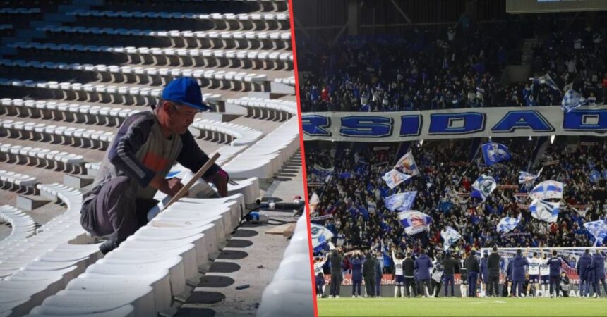 UC denuncia destrozos tras inauguración del Claro Arena