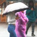 Prepárate para un fin de semana ventoso y lluvioso en la Región Metropolitana