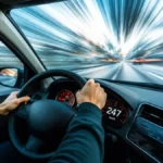 Acelerar a 264 km/h: Riesgos para la seguridad vial y el control del vehículo