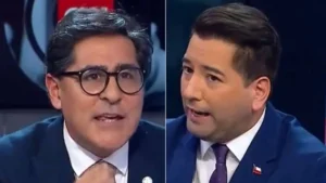 Conflicto en televisión: periodista Olivares y diputado Pinilla discuten sobre haitianos