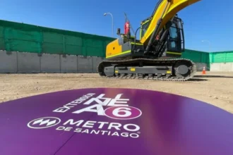 Extensión de la Línea 6 del Metro de Santiago: nueva estación Lo Errázuriz transformará la movilidad en el surponiente
