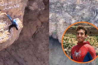 Fallece Al-Qaqaa bin Antar, conocido como el 'Spiderman de Yemen', tras caída en volcán