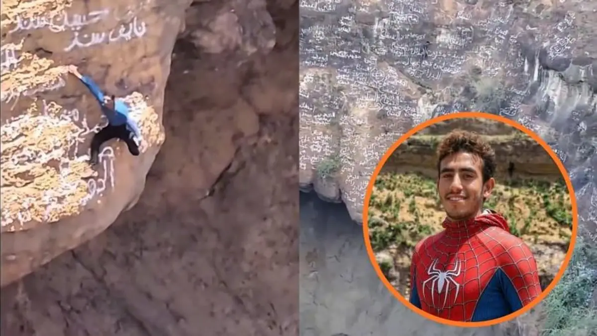 Fallece Al-Qaqaa bin Antar, conocido como el 'Spiderman de Yemen', tras caída en volcán Fallece Al-Qaqaa bin Antar, conocido como el 'Spiderman de Yemen', tras caída en volcán