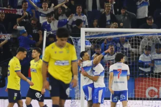 Fernando Zampedri brilla en goleada de la UC sobre Universidad de Concepción