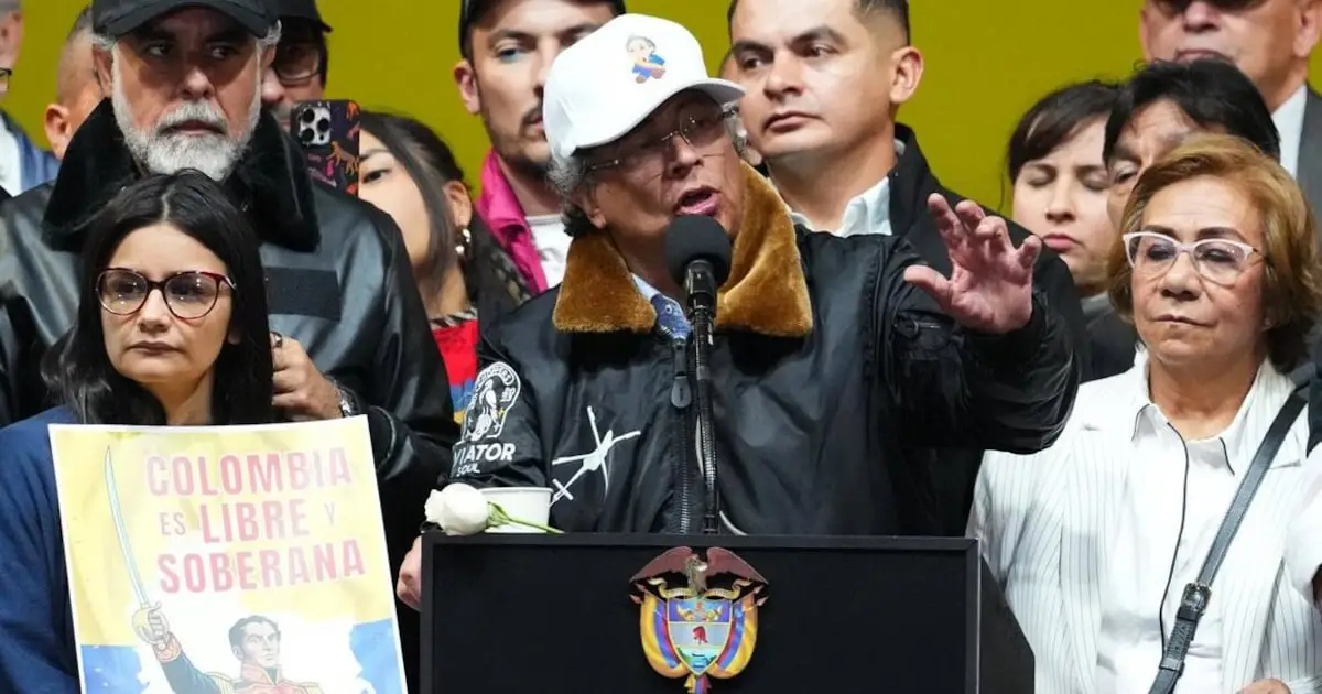 Gustavo Petro pide a Donald Trump no intervenir en elecciones colombianas Gustavo Petro pide a Donald Trump no intervenir en elecciones colombianas