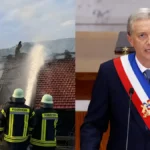 Incendio devasta antigua propiedad de la familia Kast en Alemania