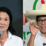 Keiko Fujimori lidera la elección peruana por escaso margen ante Roberto Sánchez