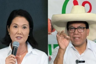 Keiko Fujimori lidera la elección peruana por escaso margen ante Roberto Sánchez