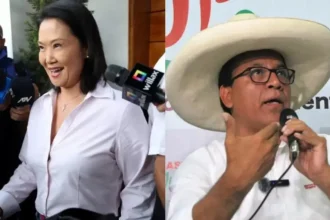 Keiko Fujimori lidera la segunda vuelta presidencial en Perú con una ventaja de más de 32 mil votos sobre Roberto Sánchez