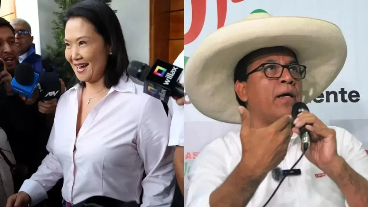 Keiko Fujimori lidera la segunda vuelta presidencial en Perú con una ventaja de más de 32 mil votos sobre Roberto Sánchez