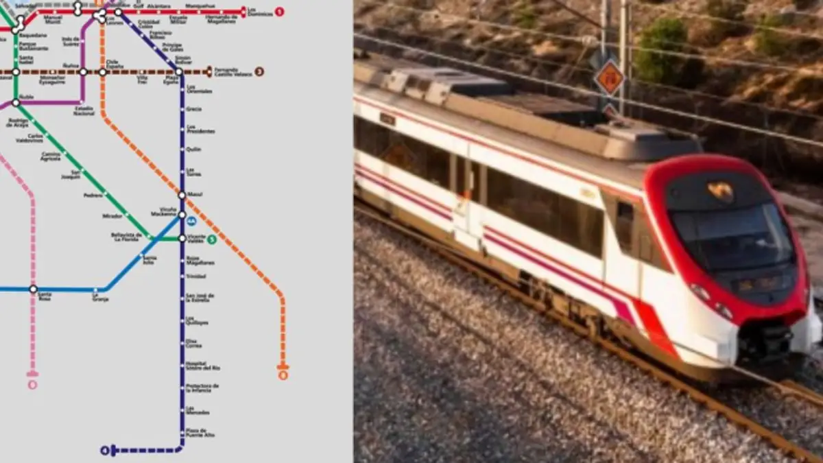 Línea 8 del Metro de Santiago: Conexión entre Puente Alto y Providencia comenzará a construirse en 2026