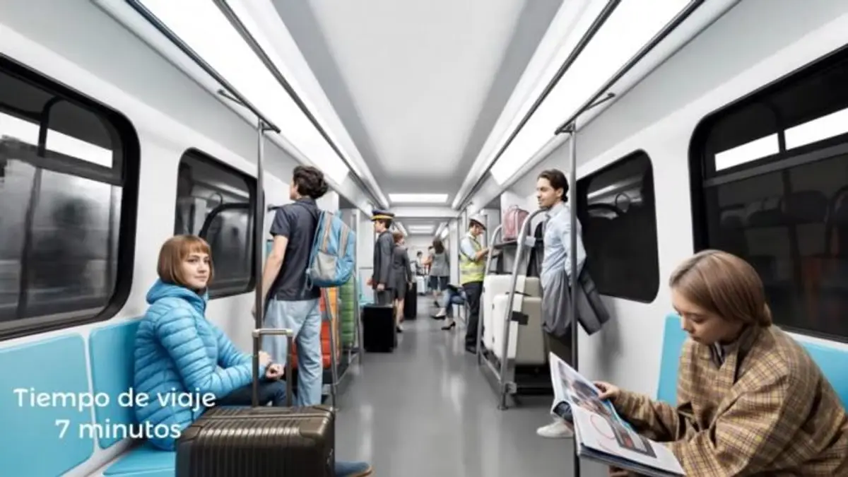 Metro al Aeropuerto de Santiago: Fecha de inauguración, tarifas y detalles de la Línea A