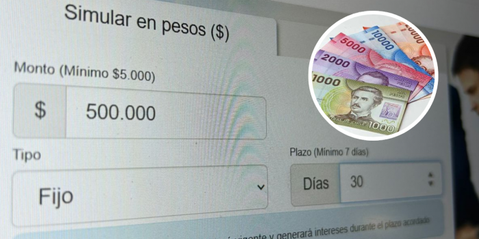 Simulación de depósitos a plazo en BCI: cuánto ganarías en diferentes plazos