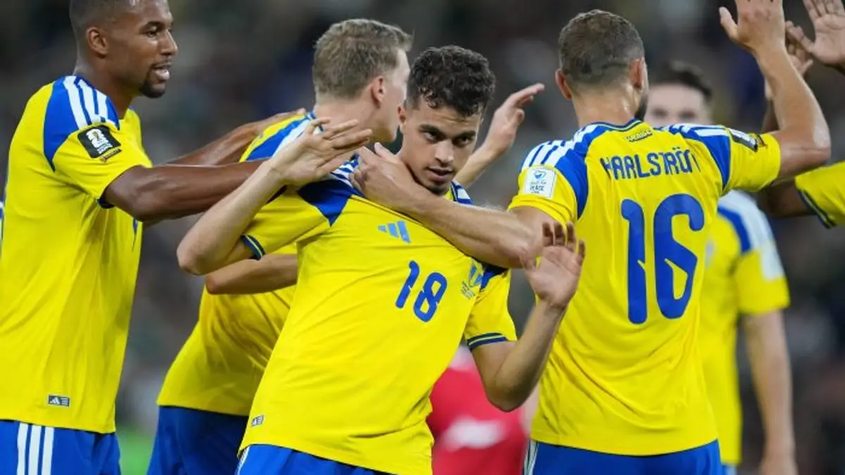 Suecia triunfa ante Túnez por 5 a 1 y lidera el Grupo F del Mundial 2026 Suecia triunfa ante Túnez por 5 a 1 y lidera el Grupo F del Mundial 2026