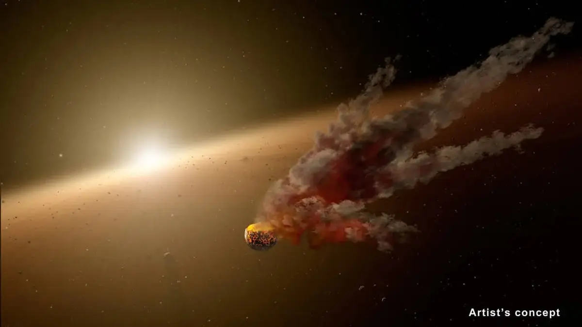Un fragmento de un supuesto planeta perdido del sistema solar aparece en el desierto del Sahara