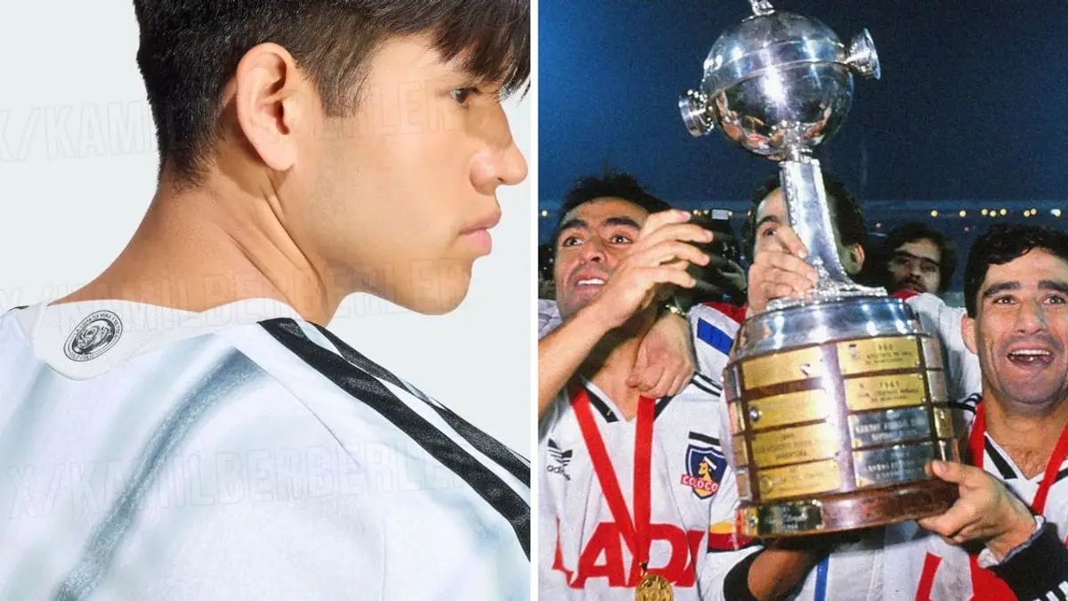 Colo Colo filtra su nueva camiseta: diseño inspirado en la Copa Libertadores