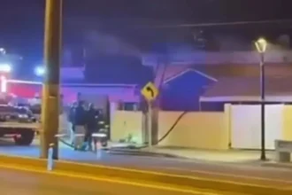 Incendio en El Tabo deja vivienda afectada por problema en estufa