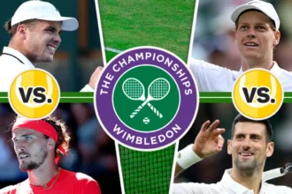 Sinner y Djokovic protagonizan semifinal en Wimbledon: Zverev ya está en la final